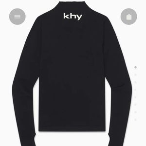 khy • seamless mock neck long sleeve